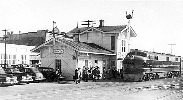 Nancy Hanks at Wadley station in 1948