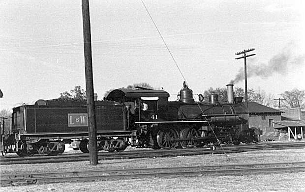 Louisville and Wadley engine number 41 photograph