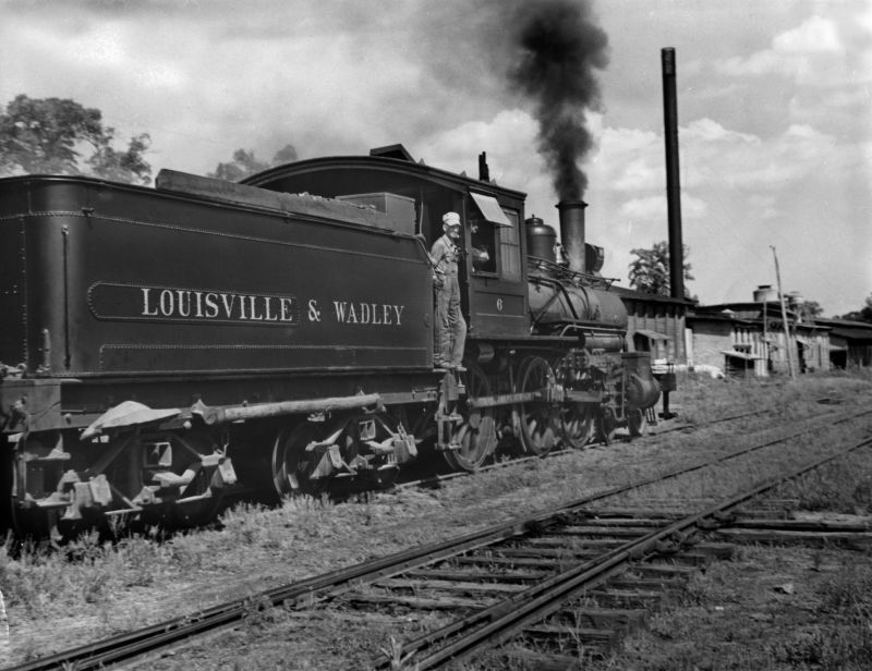 Louisville and Wadley engine number 6 in Wadley