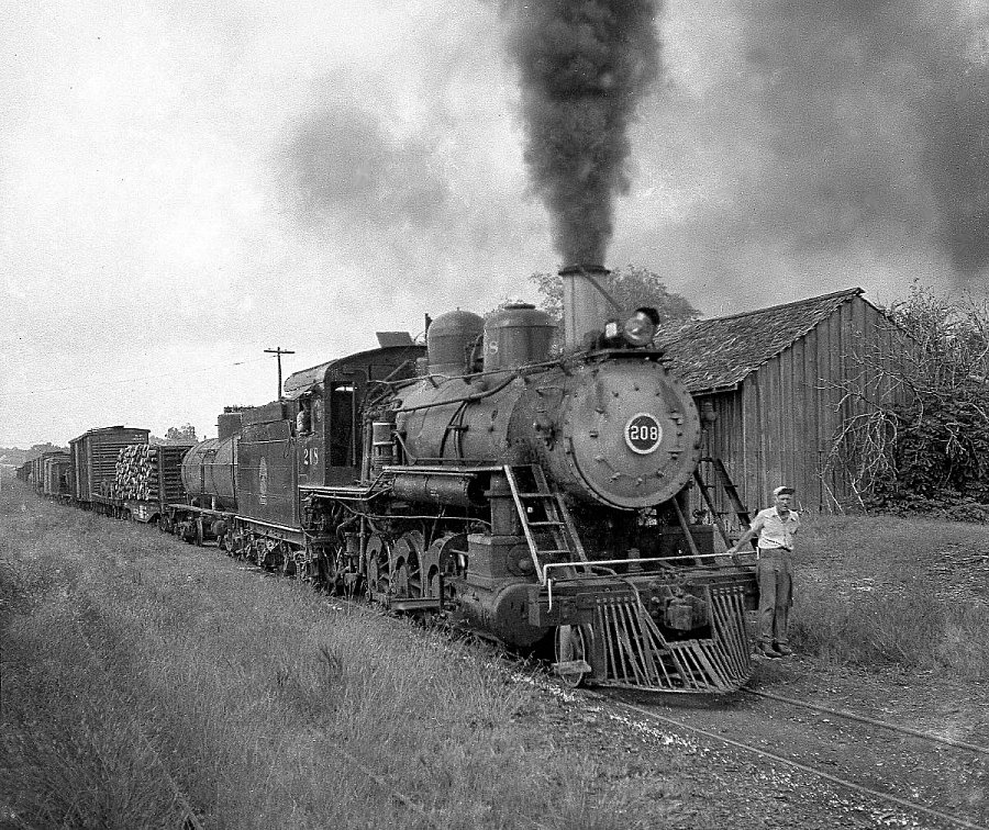 Wrightsville & Tennille engine 208 photograph